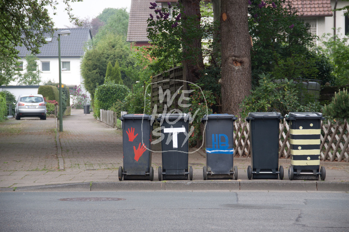 Mülltonnenparade