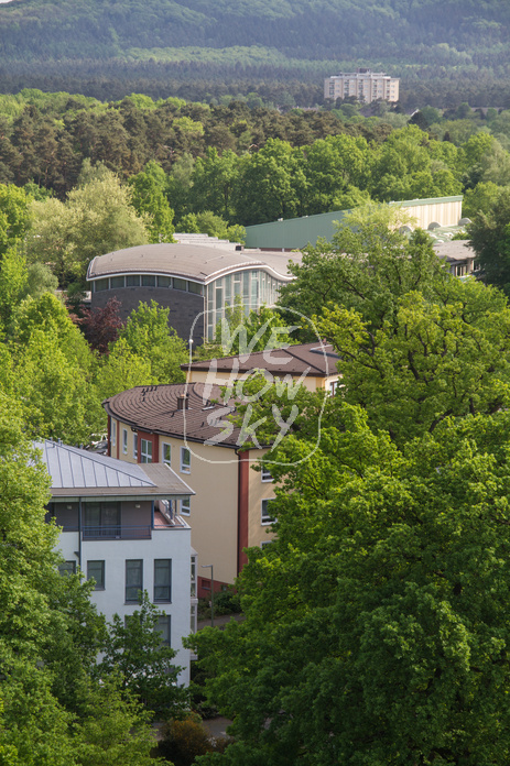 Blick vom Sennestadthochhaus