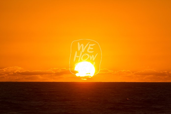 Sonnenuntergang am Atlantik