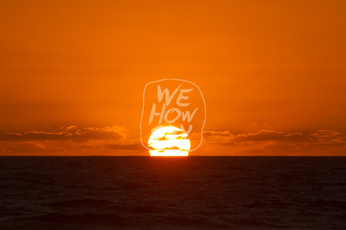 Sonnenuntergang am Atlantik