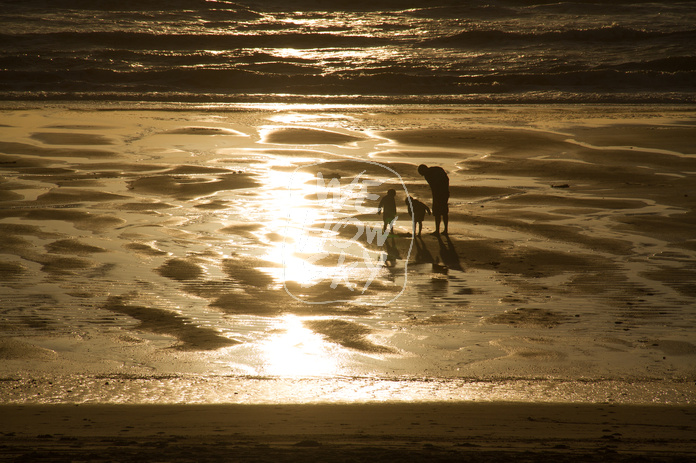 Sonnenuntergang am Atlantik