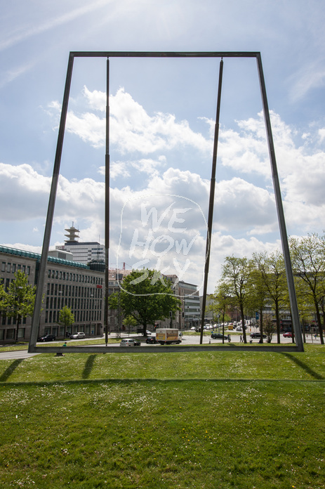 Stadthalle mit Spiegel