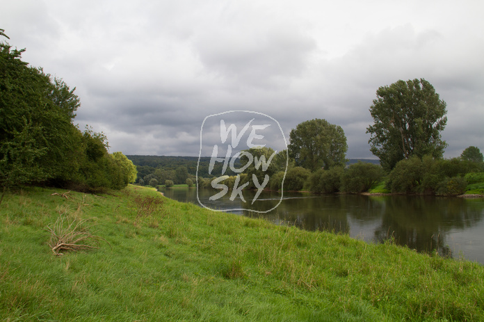 Weserufer bei Corvey