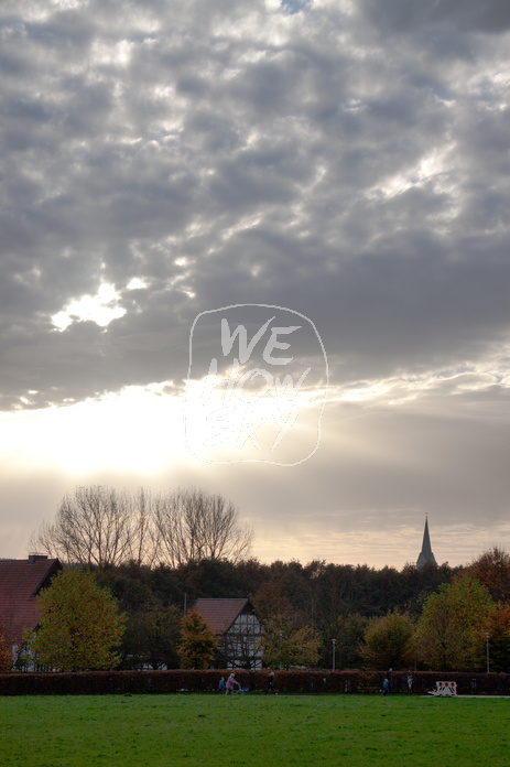 Gewitterhimmel über Schildesche