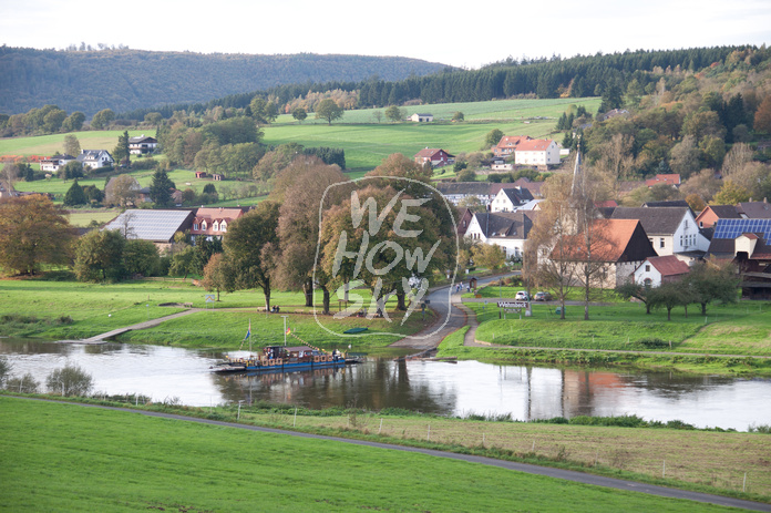 Weserfähre bei Wahmbeck