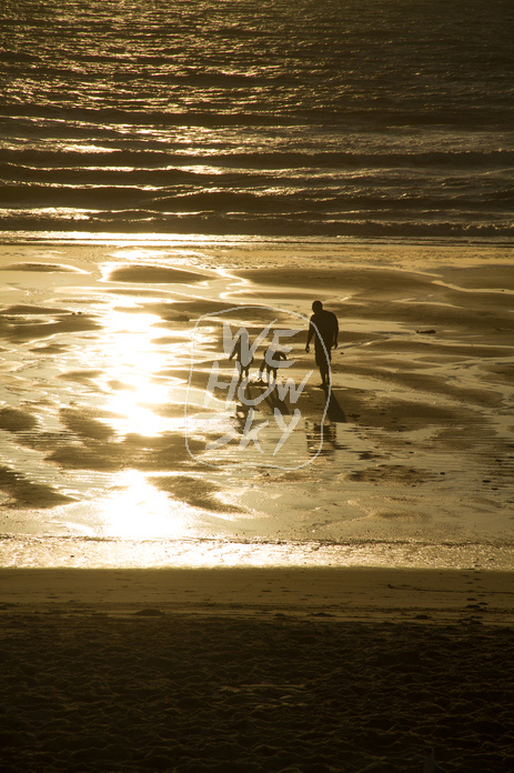 Sonnenuntergang am Atlantik