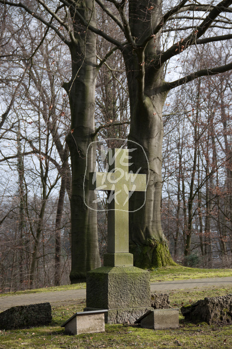 Steinkreuz vor Buchen