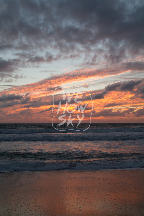 Sonnenuntergang am Atlantik