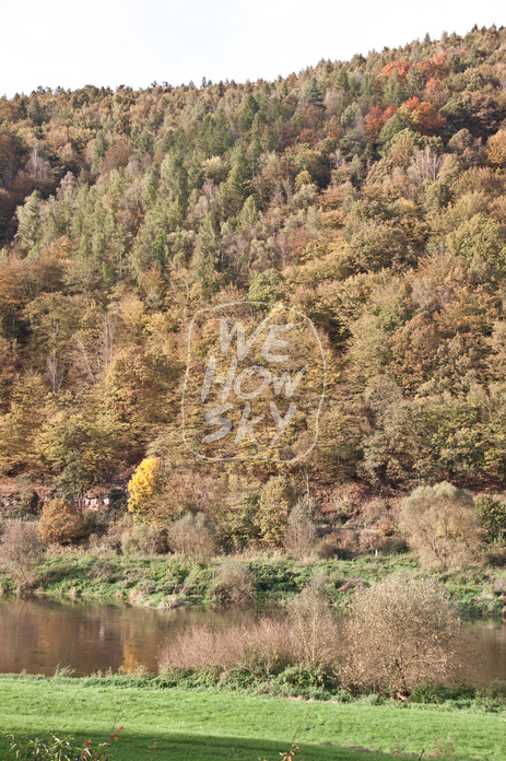 Herbstliches Weserufer