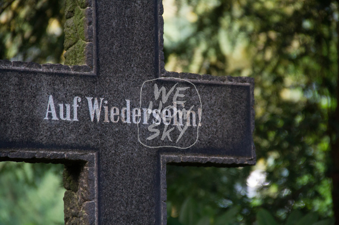 Steinkreuz mit Inschrift
