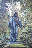 Große alte Jesusfigur