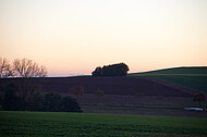 Sonnenuntergang im Teuto