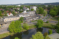 Blick vom Sennestadthochhaus