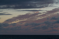 Sonnenuntergang am Atlantik