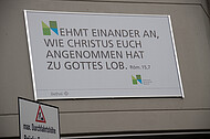 Spruchbanner in Bethel
