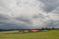 Blick übers Land