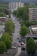 Blick vom Sennestadthochhaus