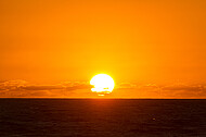 Sonnenuntergang am Atlantik