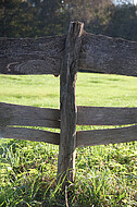 Holzweidezaun