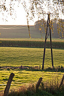 Blick über Wiesen