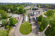 Blick vom Sennestadthochhaus