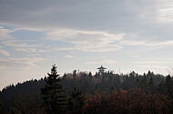 Blick auf Aussichtsturm Velmers Tot