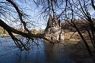 Externstein durch Bäume