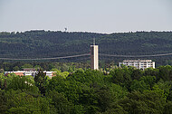 Blick vom Sennestadthochhaus