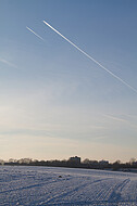 Winterhimmel über Schildesche