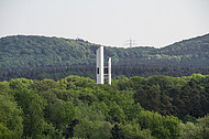 Blick vom Sennestadthochhaus