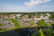 Blick vom Sennestadthochhaus