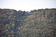 Bewaldeter Bergrücken