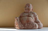 Lachender Buddha