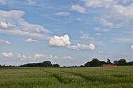 Verstecktes Bauernhaus