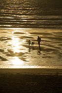Sonnenuntergang am Atlantik