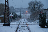 Erster Schnee in Alverdissen