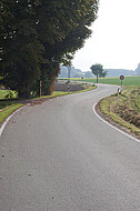 Landstraßenbiegung