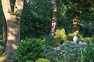 Friedhof im Abendlicht