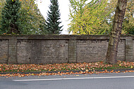 Friedhofsmauer Detmold