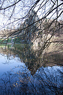 Externstein durch Bäume