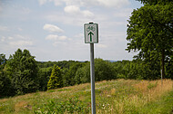 Hinweisschild Fahrradweg